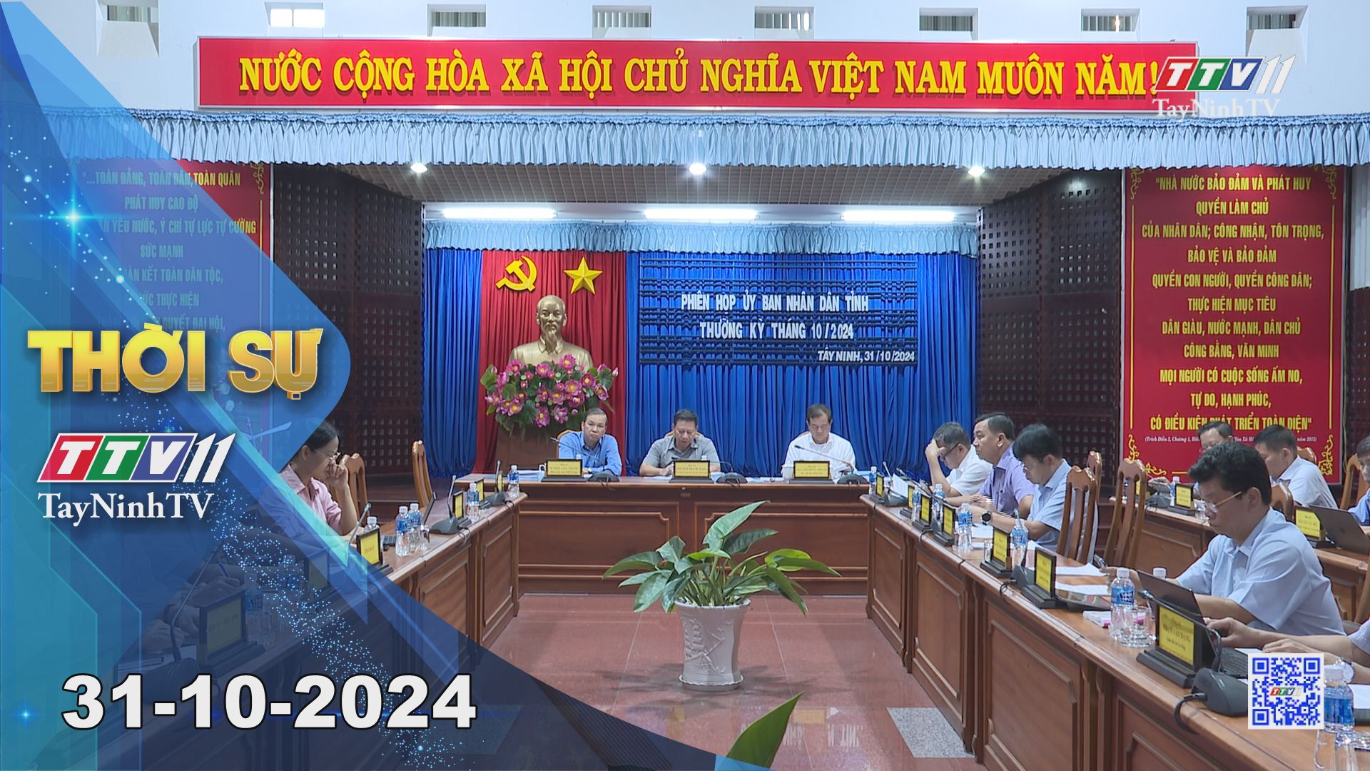 Thời sự Tây Ninh 31-10-2024 | Tin tức hôm nay | TayNinhTV